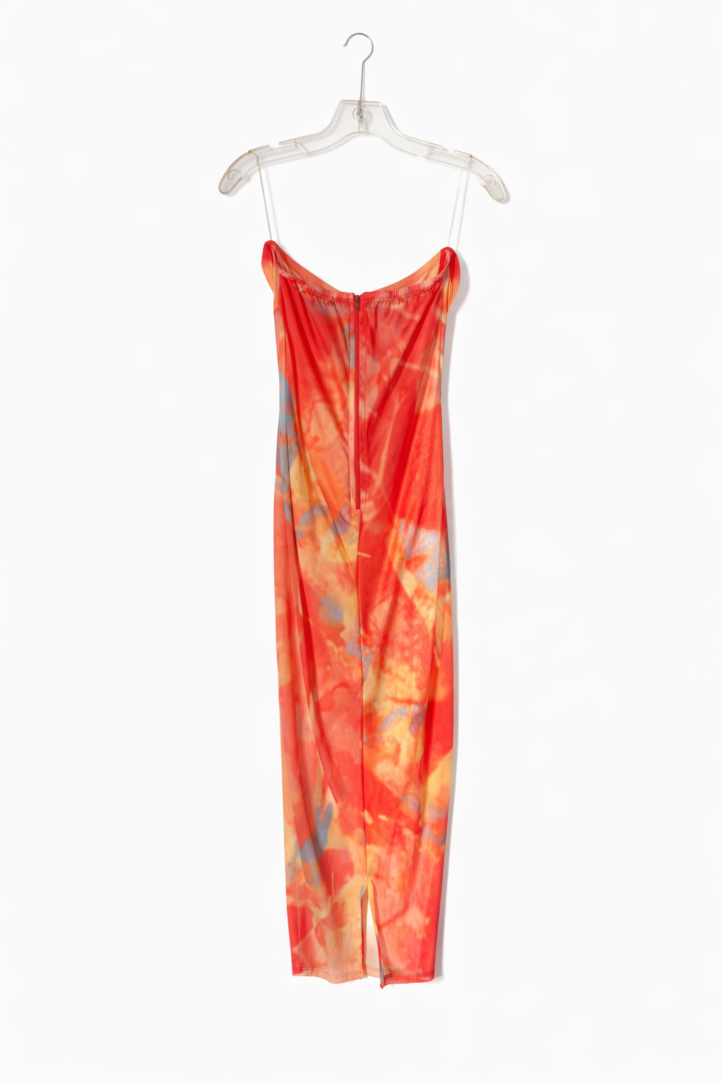 Sunset Drip Midi Dress