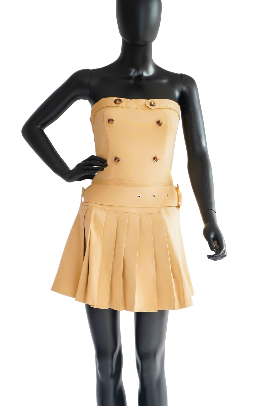 Pleat & Play Dress
