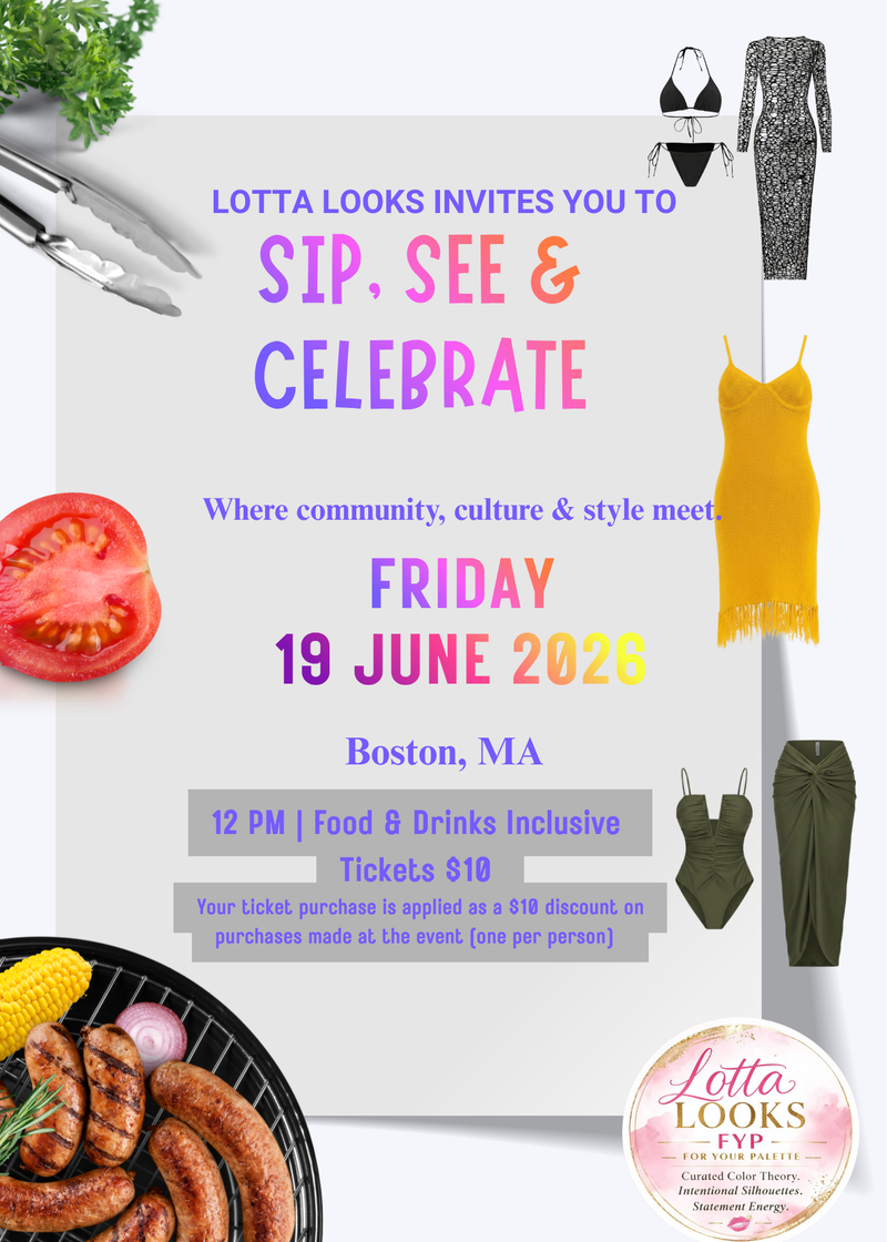 Lotta Looks Sip, See & Celebrate — June 19, 2026 | Boston, MA