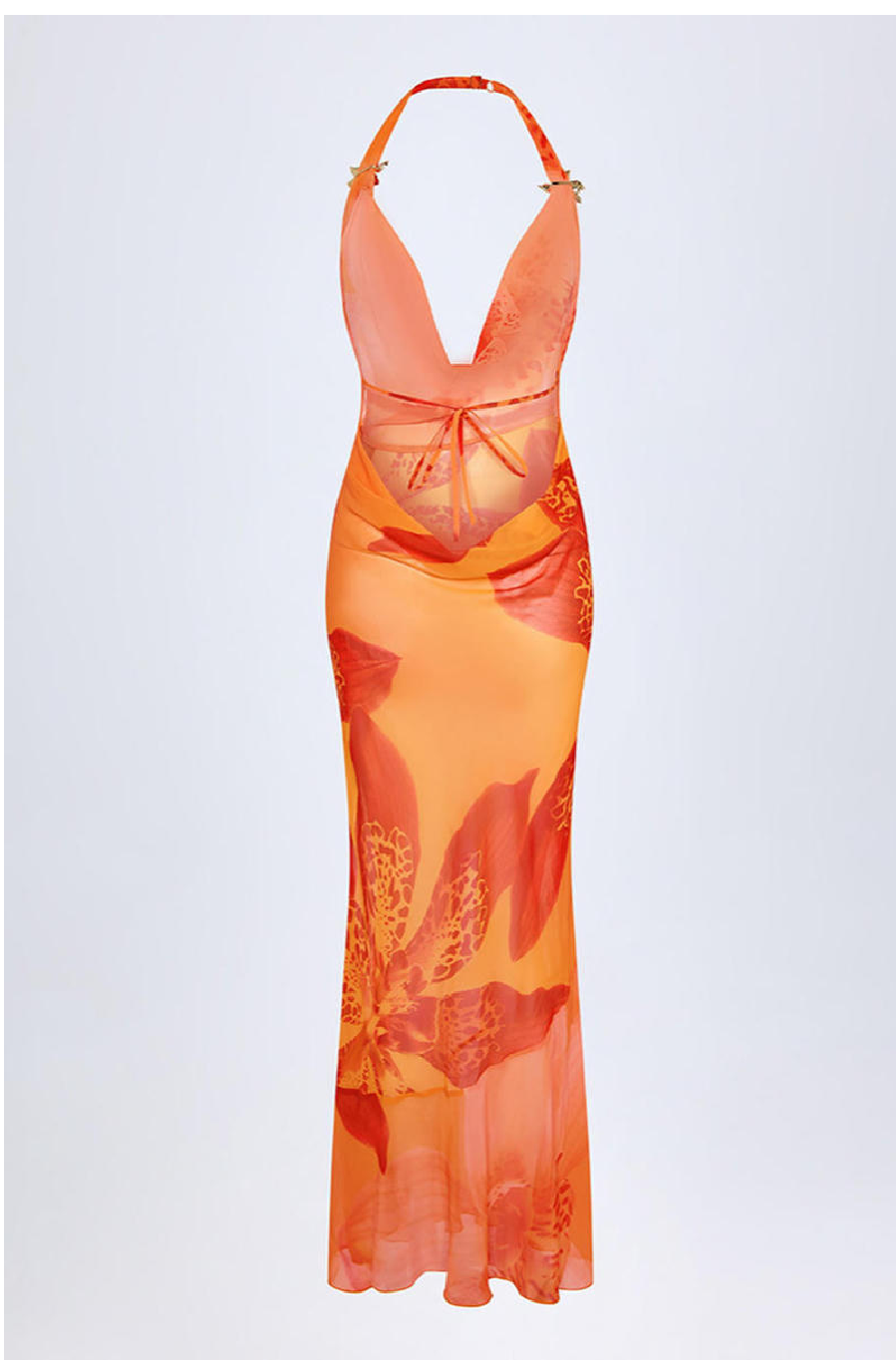 Flame Floral Bikini Set
