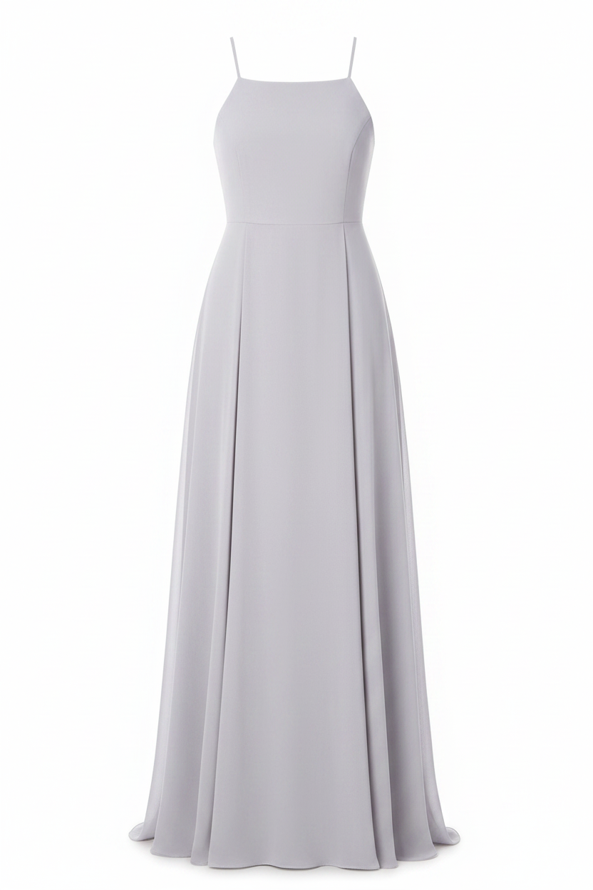 Silver Lining Maxi Dress - Front Ghost