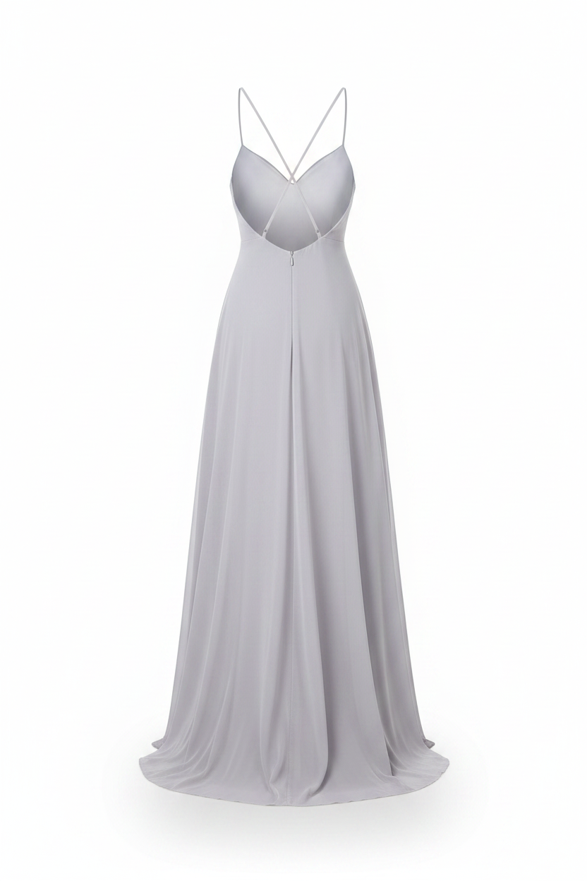 Silver Lining Maxi Dress - Back Ghost