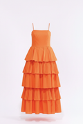 Citrus Dream Maxi Dress - Front Ghost