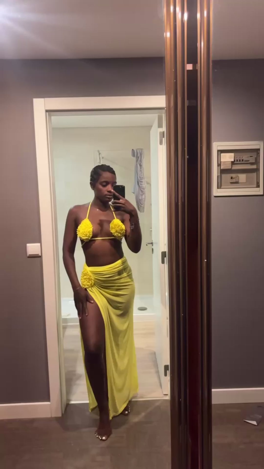 Yellow Petal 3-Piece Set