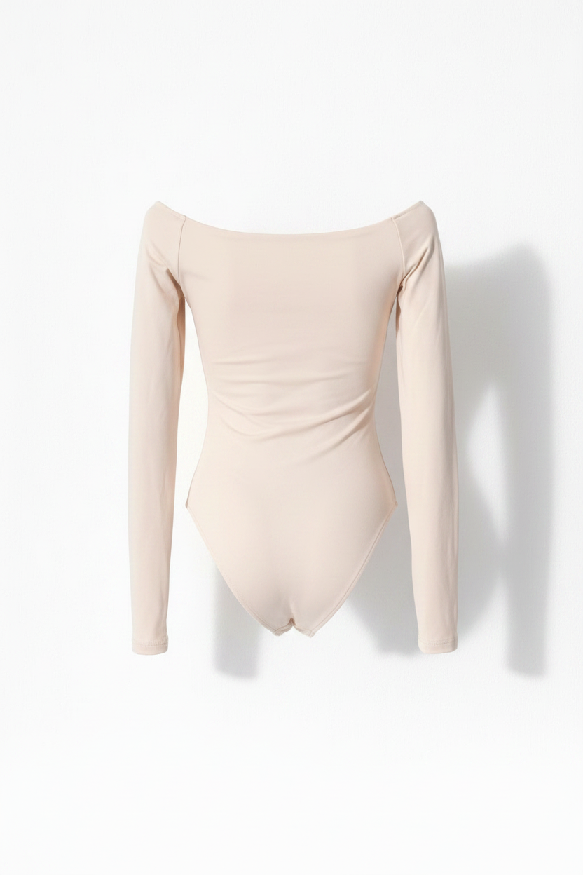 Soft Glow Cut-Out Bodysuit - Back Shaped